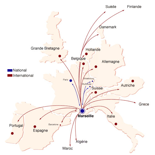 Transport routier Sud-Est de la France - Europe